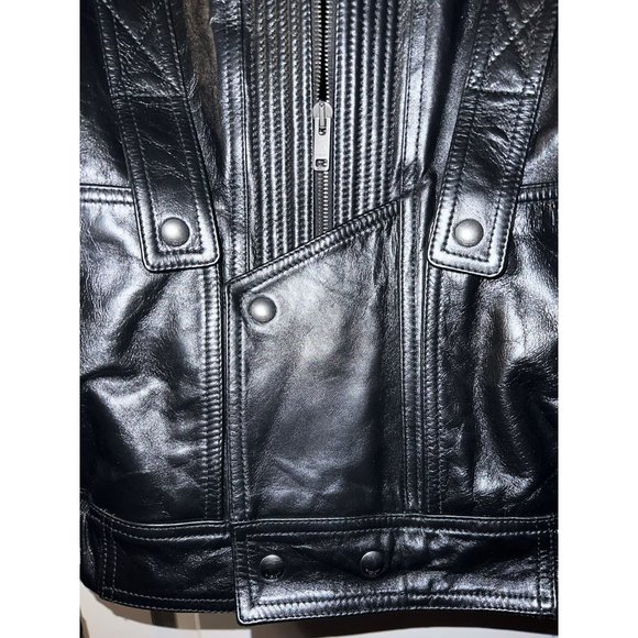 Givenchy Calfskin Leather Bomber - Picture 4 of 9